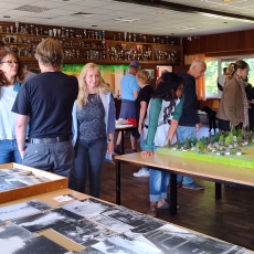 Ausstellungsbesucher