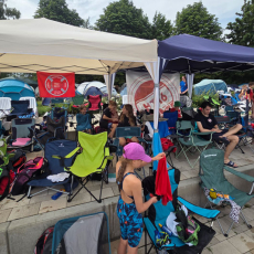 Die Hamburger beim Schwimmfest Göttingen